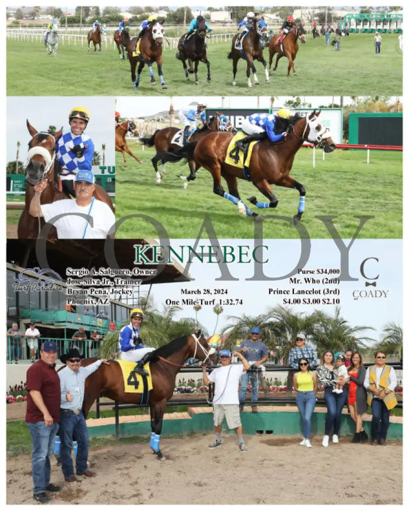 Kennebec - 03 - 28 - 24 R05 Tup Turf Paradise