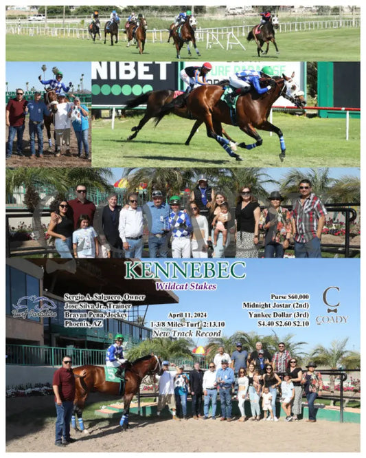 Kennebec - Wildcat Stakes 04 - 11 - 24 R06 Tup Turf Paradise