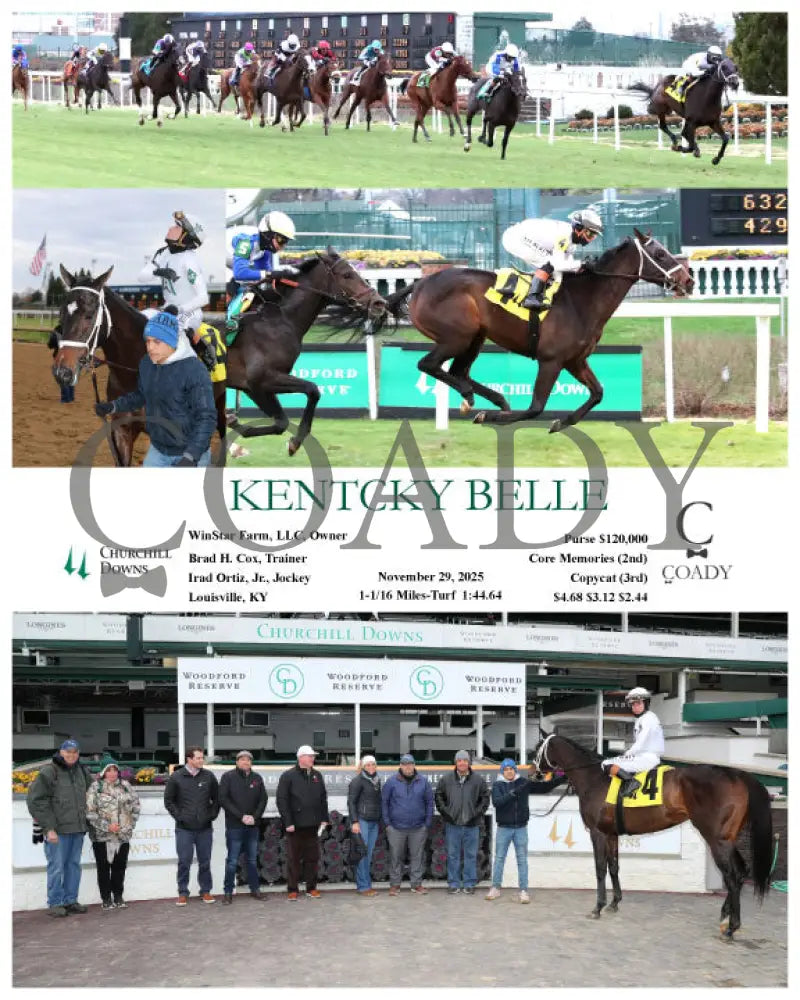 KENTCKY BELLE - 112925 - Race 06 - CD - Coady Media - Kurtis Coady Photography