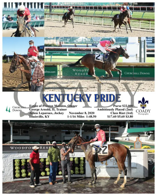 Kentucky Pride - 11-08-20 R03 Cd Churchill Downs