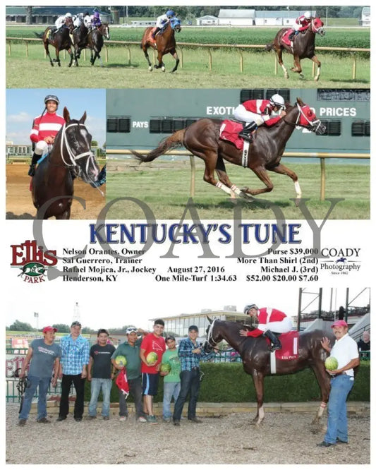 Kentucky’s Tune - 082716 Race 07 Elp Ellis Park