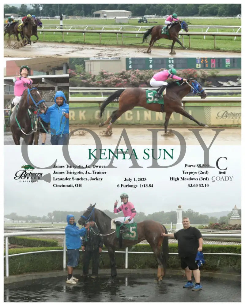 KENYA SUN - 070125 - Race 01 - BTP Indiana Grand
