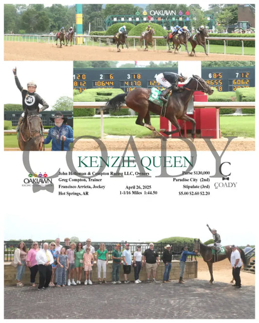 KENZIE QUEEN - 04-26-25 - R01 - OP Oaklawn Park