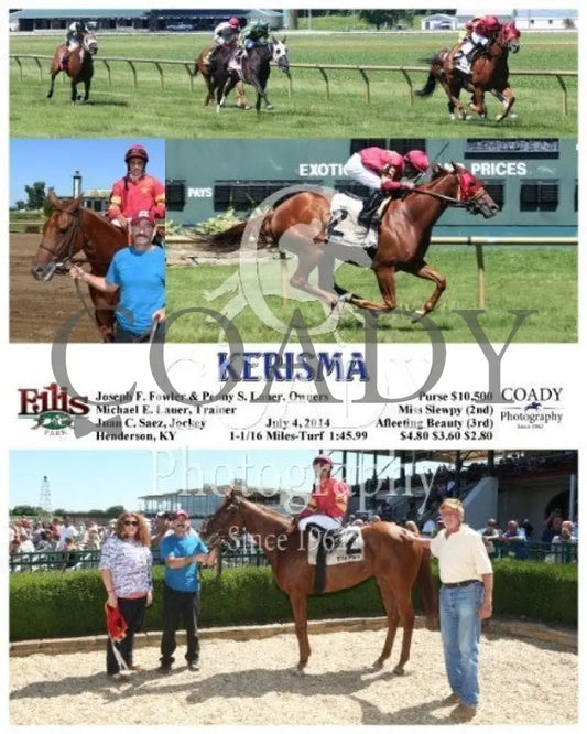 Kerisma - 070414 Race 05 Elp Ellis Park