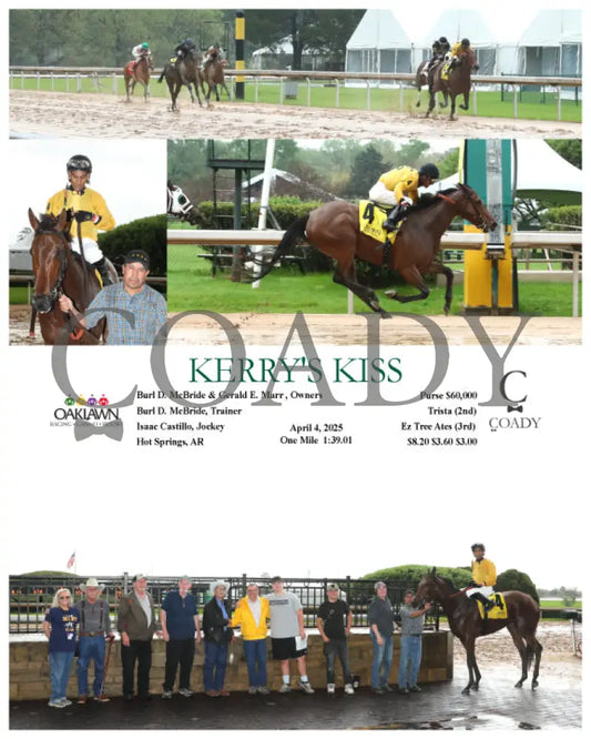 KERRY’S KISS - 04-04-25 - R04 - OP Oaklawn Park