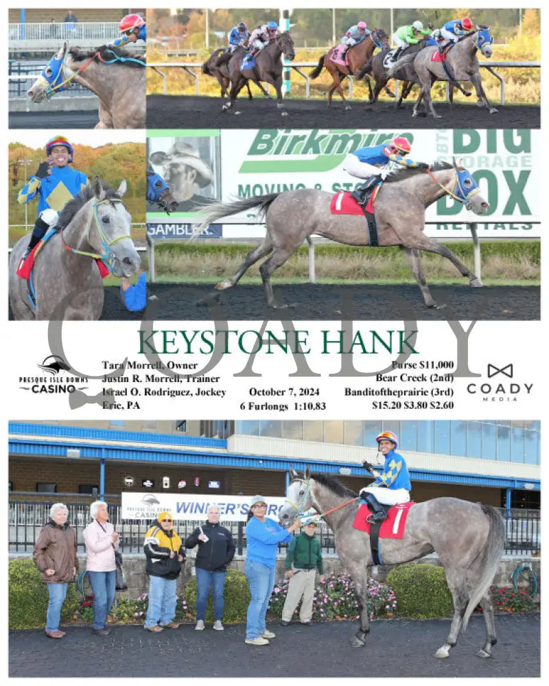 Keystone Hank - 10-07-24 R08 Pid Presque Isle Downs