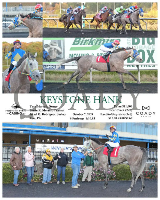 Keystone Hank - 10-07-24 R08 Pid Presque Isle Downs