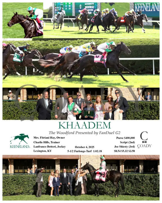 KHAADEM - 100425 - Race 06 - KEE Keeneland