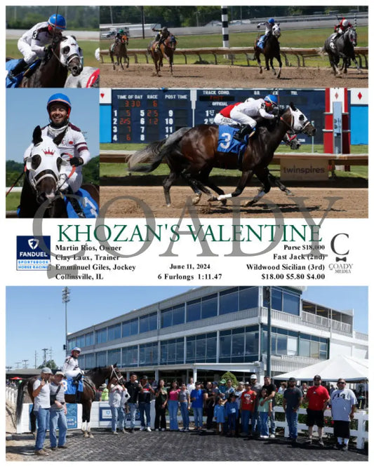 Khozan’s Valentine - 06-11-24 R06 Fan Fanduel Sportsbook Horse Racing