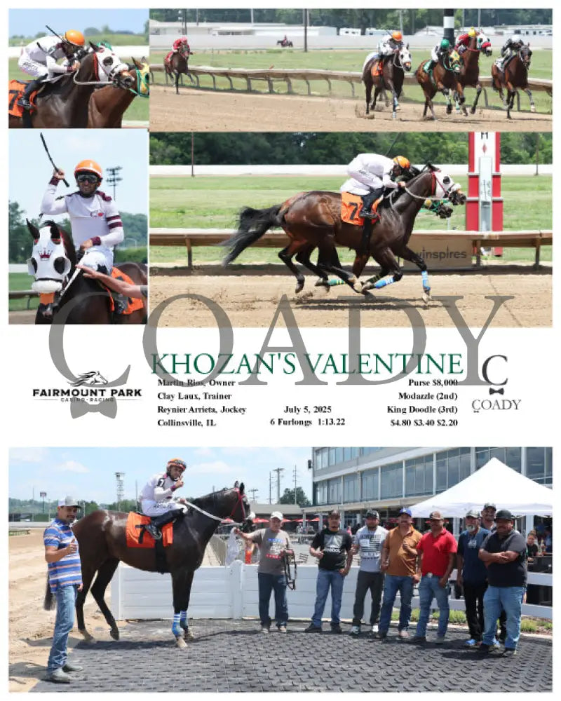 KHOZAN’S VALENTINE - 07-05-25 - R02 - FP Fanduel Sportsbook Horse Racing