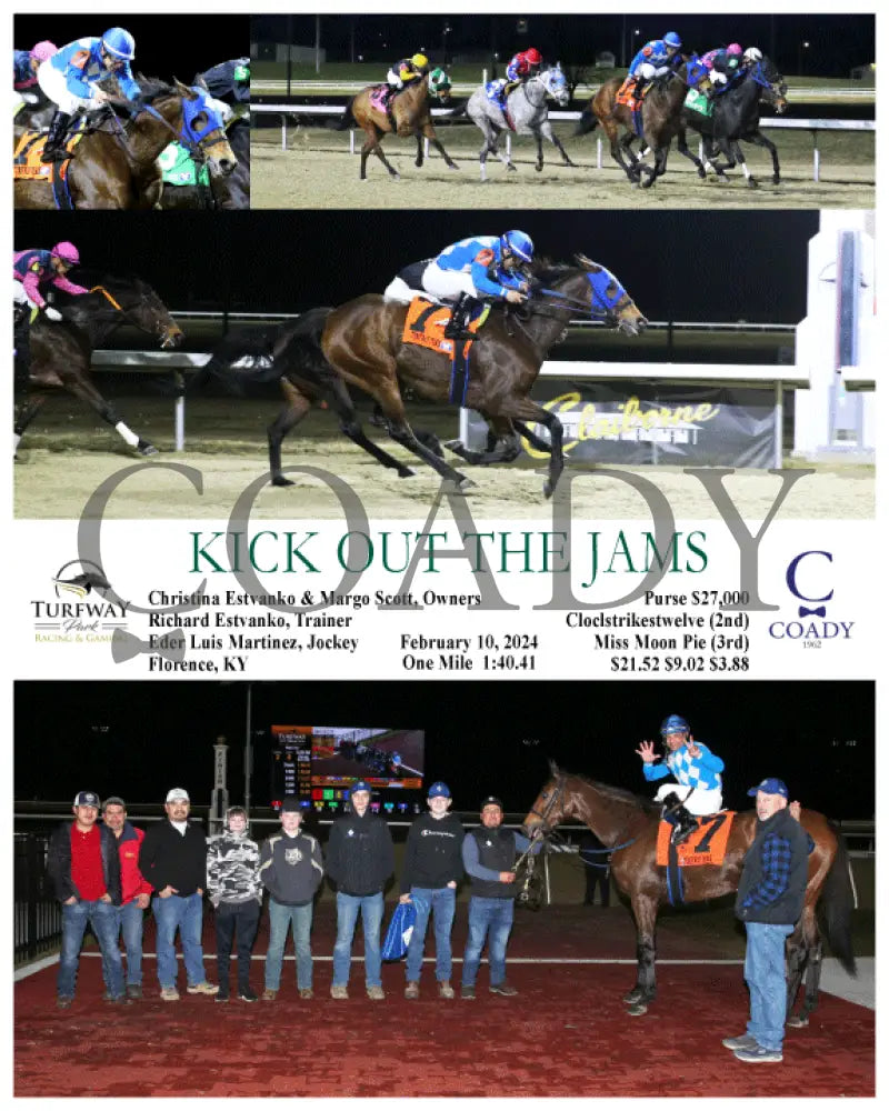 Kick Out The Jams - 02-10-24 R02 Tp Turfway Park