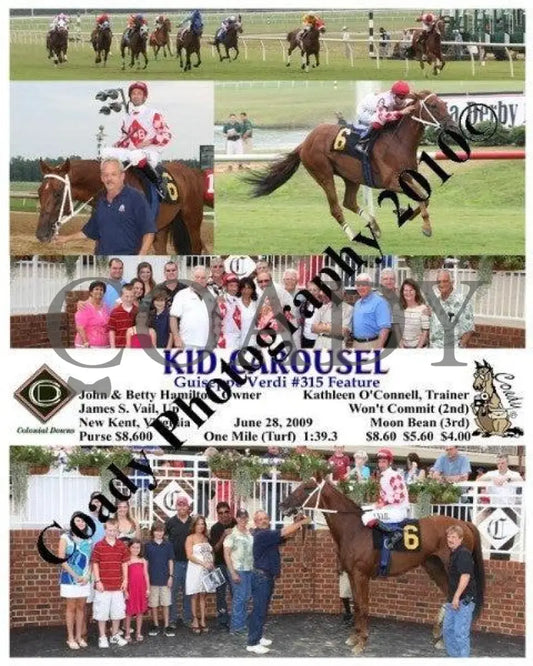 Kid Carousel - Guiseppe Verdi #315 Feature 6 Colonial Downs