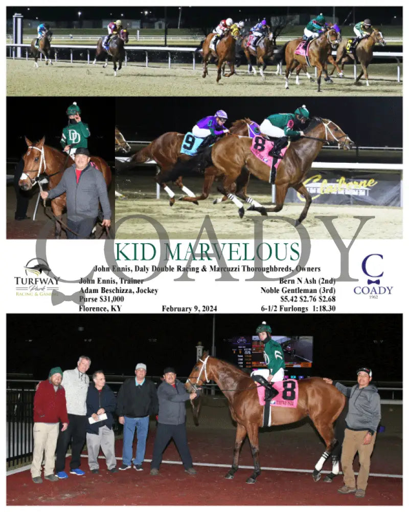 Kid Marvelous - 02-09-24 R09 Tp Turfway Park