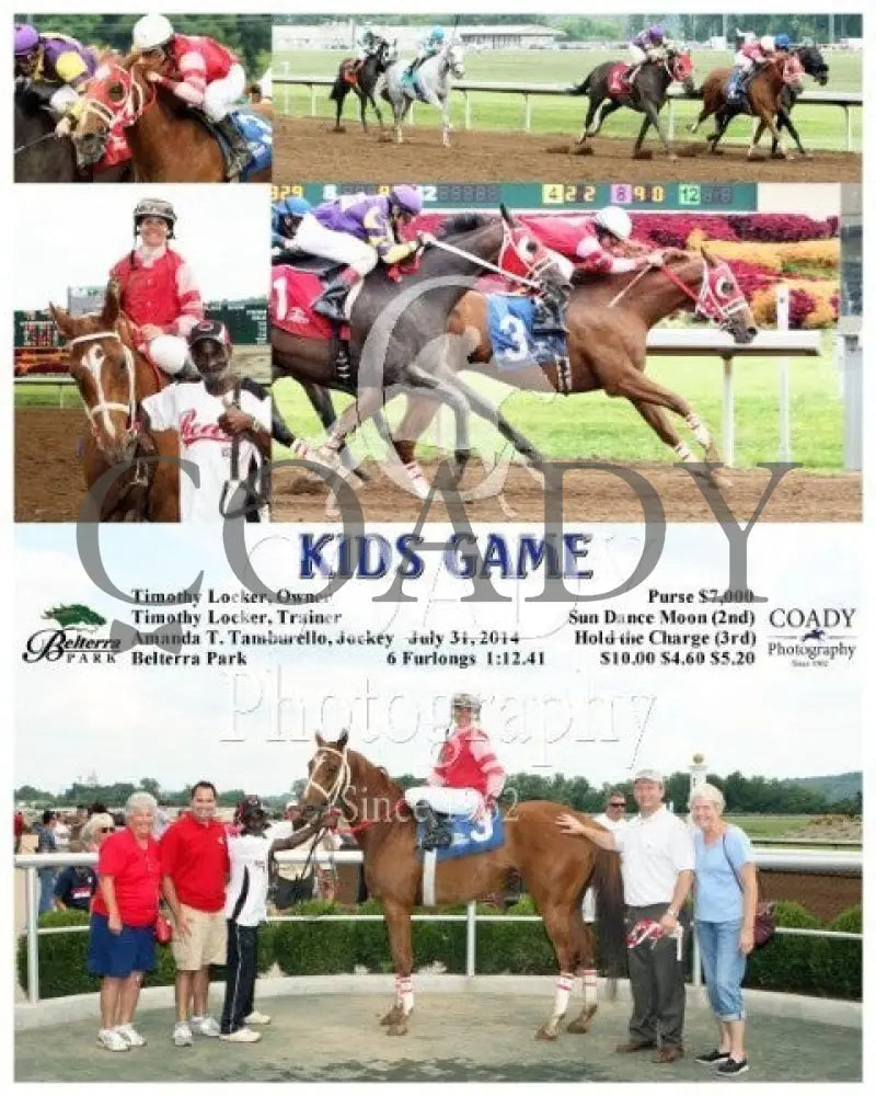 Kids Game - 073114 Race 07 Btp Belterra Park