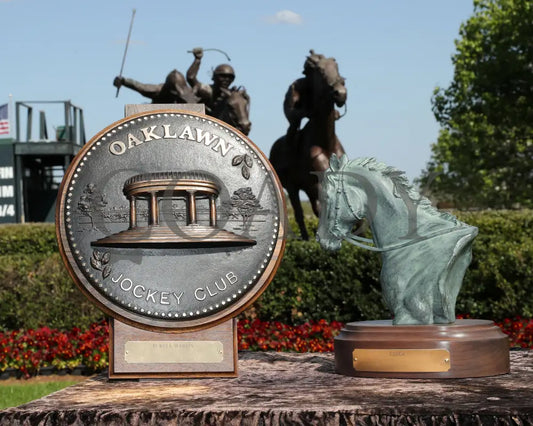 KIMCHI CAT - The Purple Martin - 03-22-25 - R07 - Oaklawn Park - Trophies 01 Oaklawn Park