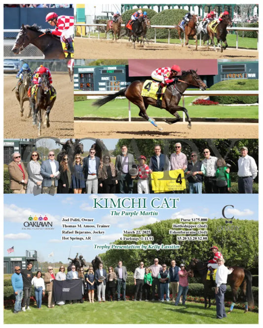 KIMCHI CAT - The Purple Martin - 03-22-25 - R07 - OP Oaklawn Park