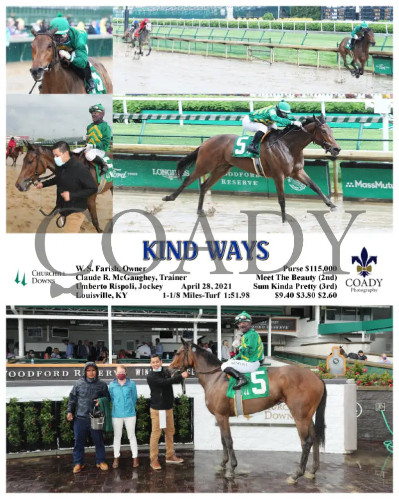 Kind Ways - 04-28-21 R07 Cd Churchill Downs