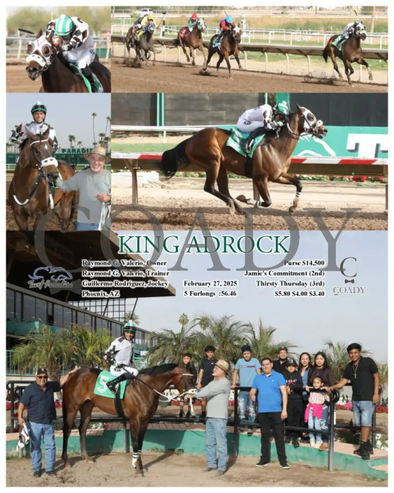 KING ADROCK - 02-27-25 - R07 - TUP Turf Paradise