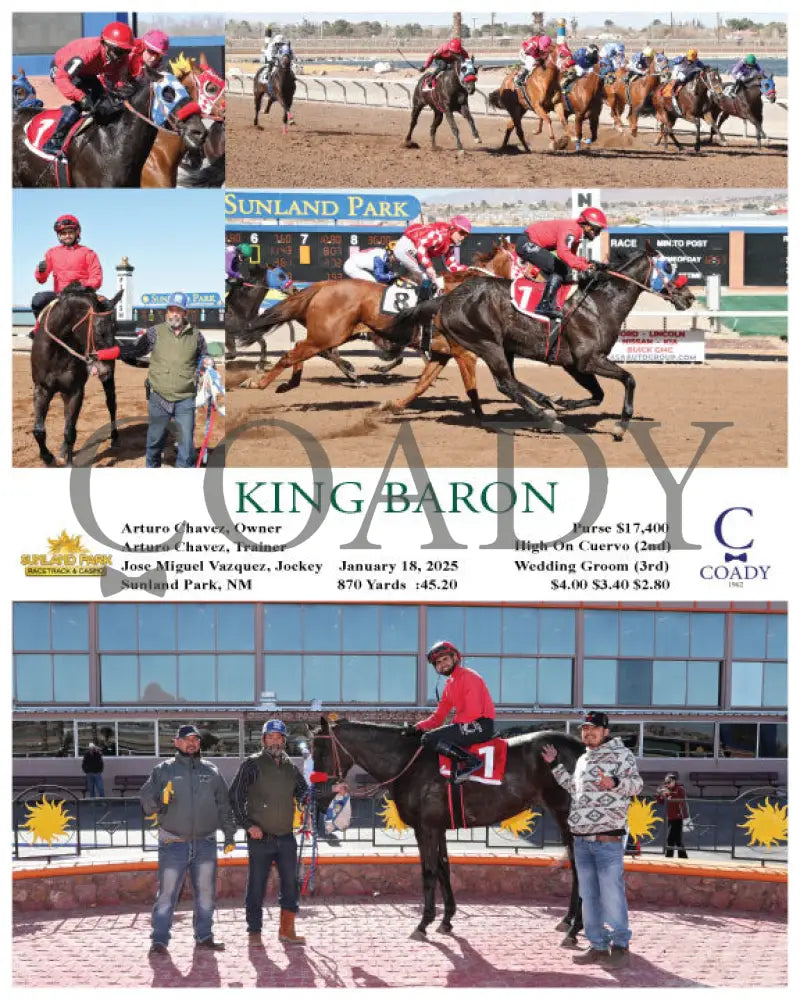 King Baron - 01-18-25 R02 Sun Turfway Park