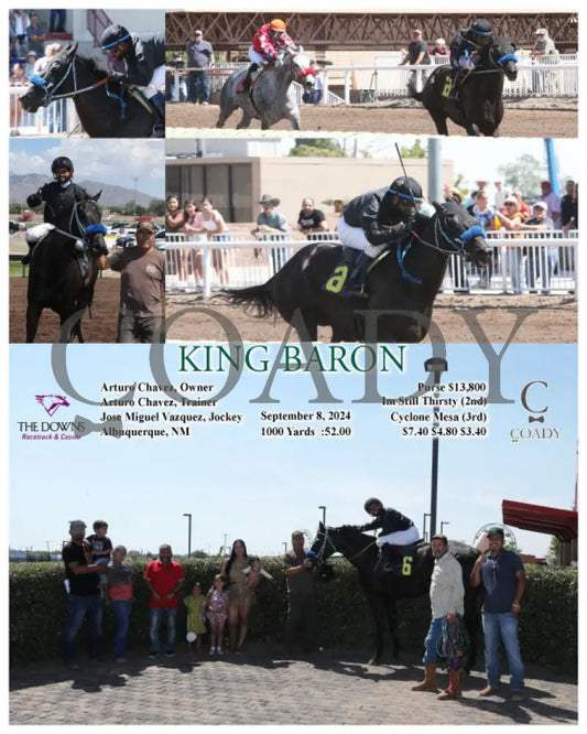 King Baron - 09-08-24 R03 Alb Downs At Albuquerque