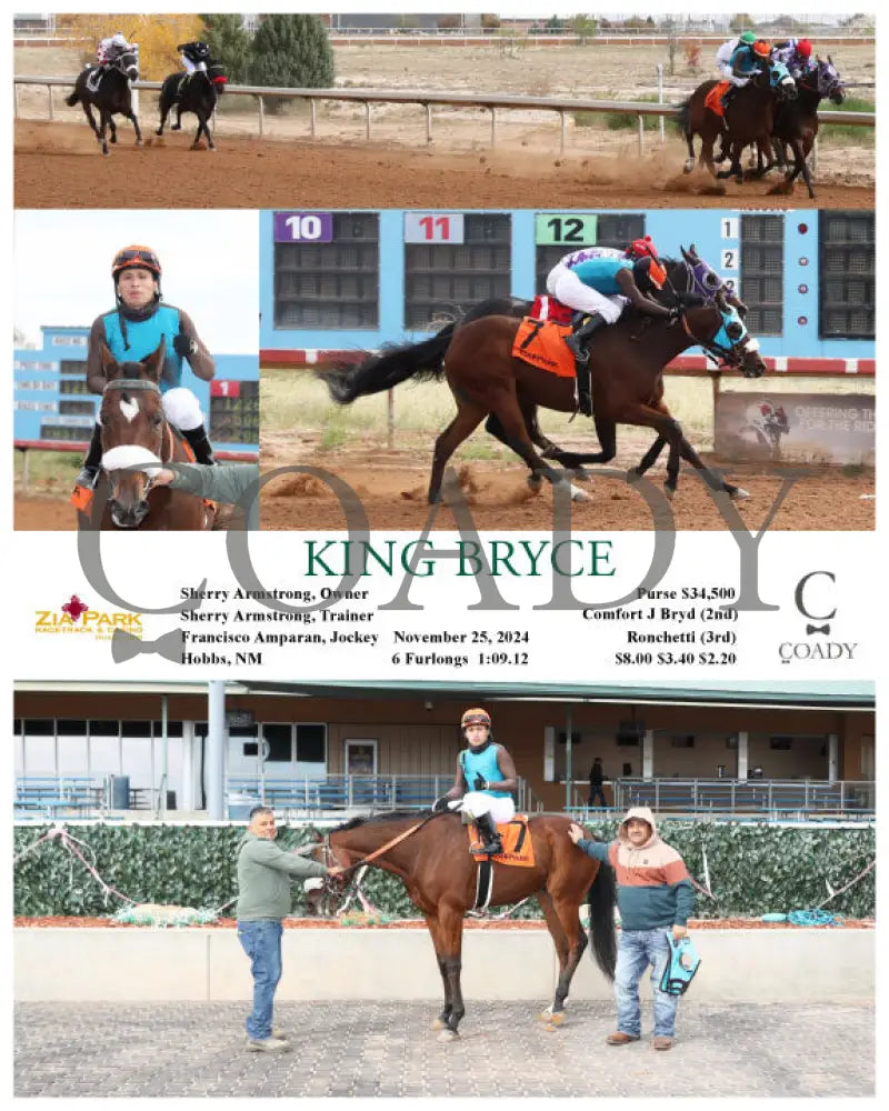 King Bryce - 11-25-24 R01 Zia Zia Park