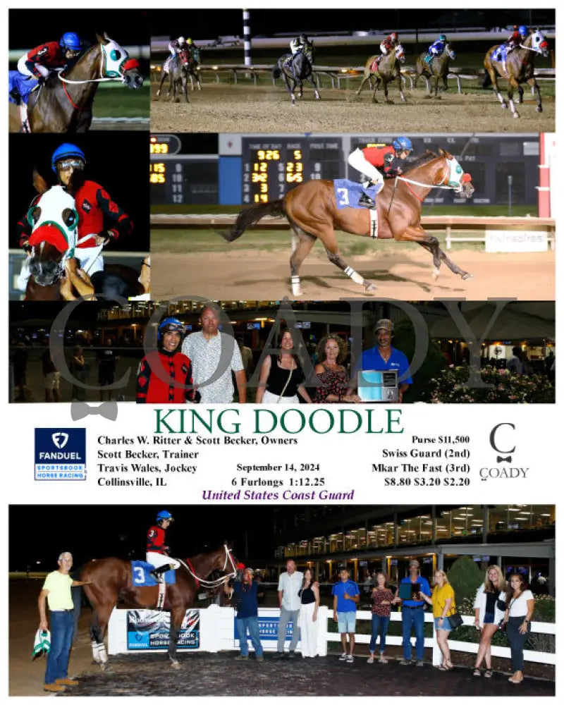 King Doodle - 09-14-24 R05 Fan Fanduel Sportsbook Horse Racing