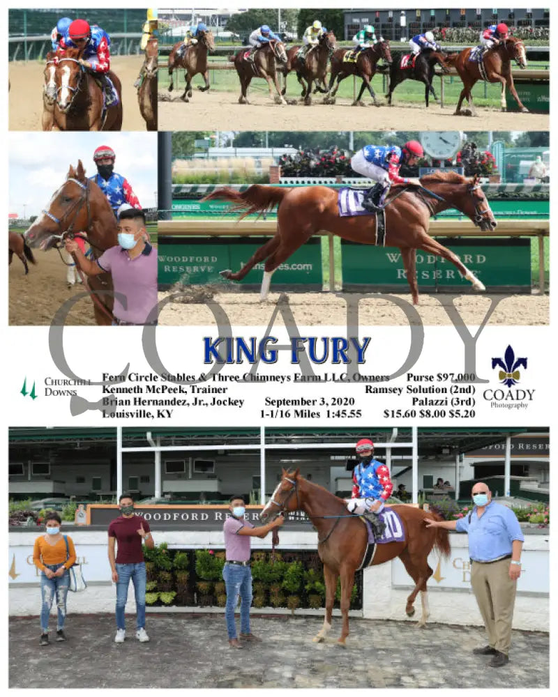 King Fury - 09-03-20 R07 Cd Churchill Downs