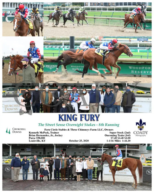 King Fury - The Street Sense Overnight Stakes 8Th Running 10-25-20 R08 Cd Churchill Downs