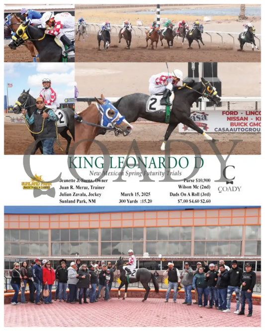 KING LEONARDO D - New Mexican Spring Futurity Trials - 03-15-25 - R02 - SUN - Coady Media - Kurtis Coady Photography