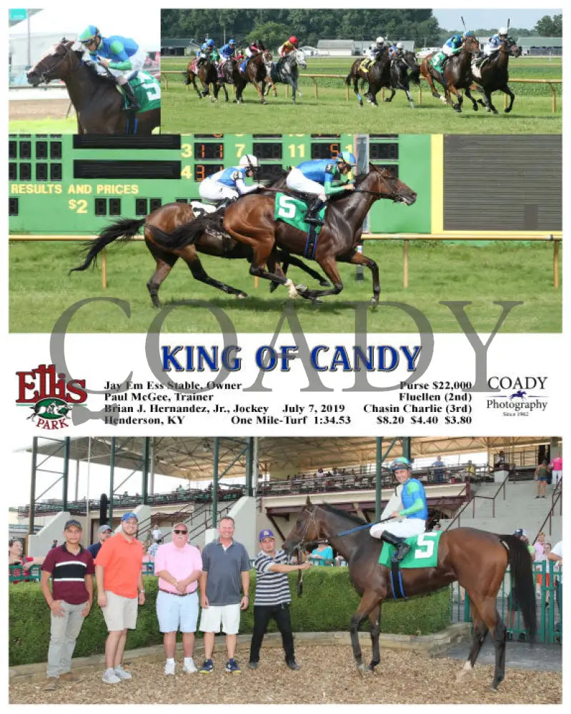King Of Candy - 07-07-19 R09 Elp Ellis Park