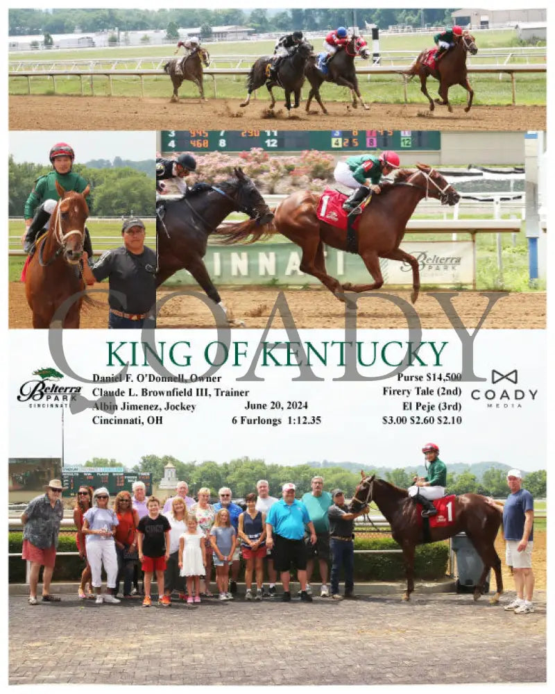 King Of Kentucky - 06-20-24 R03 Btp Belterra Park