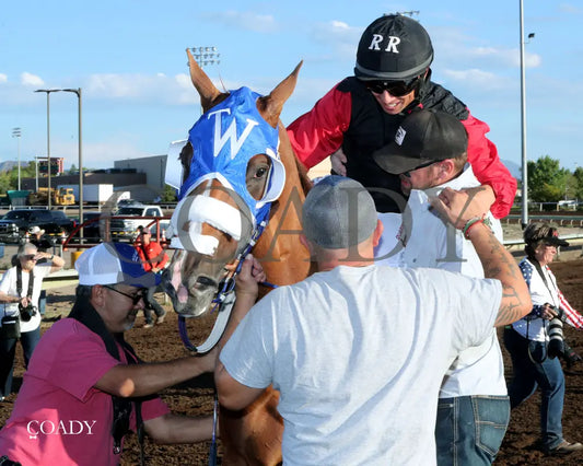 KING OF THE TIDE - All American Quarter Horse Futurity G1 - 09-01-25 - R10 - RUI - Celebration 02 - Coady Media - Kurtis Coady Photography