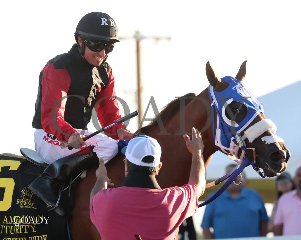 KING OF THE TIDE - All American Quarter Horse Futurity G1 - 09-01-25 - R10 - RUI - Come Back 02 - Coady Media - Kurtis Coady Photography