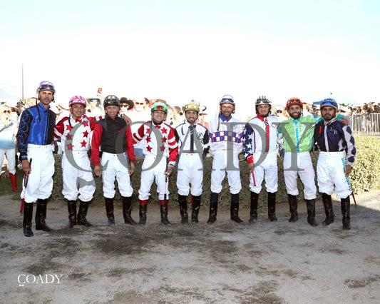 KING OF THE TIDE - All American Quarter Horse Futurity G1 - 09-01-25 - R10 - RUI - Jockey Photo 01 - Coady Media - Kurtis Coady Photography