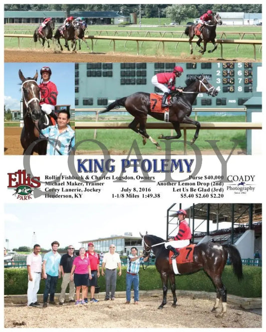 King Ptolemy - 070816 Race 07 Elp Ellis Park