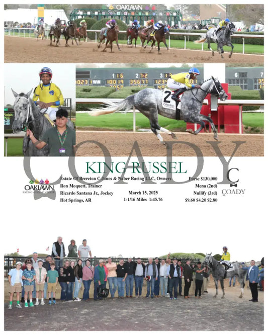 KING RUSSEL - 031525 - Race 11 - OP Oaklawn Park