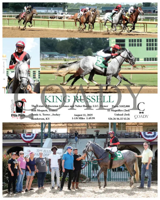 KING RUSSELL - 08-11-25 - R08 - ELP Ellis Park