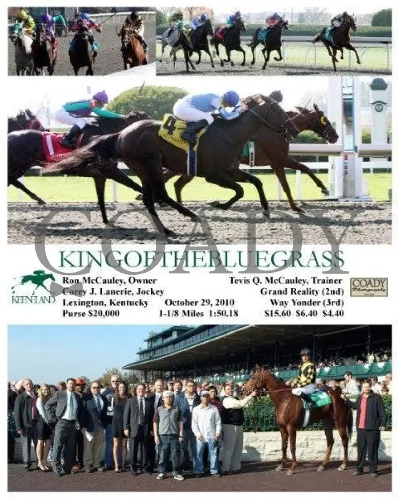 Kingofthebluegrass- - 102910 Keeneland
