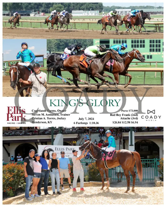 King’s Glory - 070724 Race 08 Elp Ellis Park