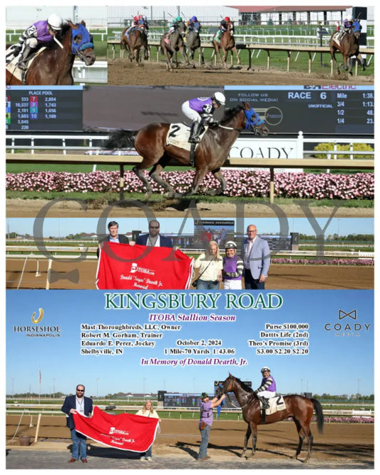 Kingsbury Road - Itoba Stallion Season 10-02-24 R06 Ind Indiana Grand