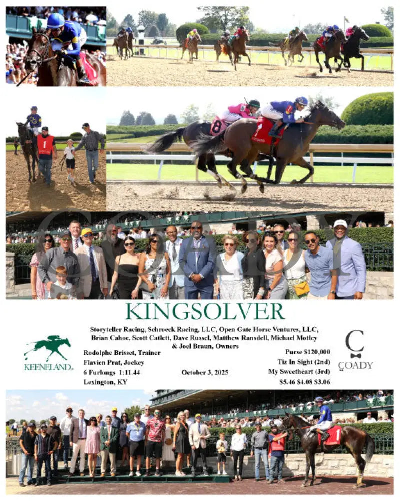 KINGSOLVER - 100325 - Race 04 - KEE Keeneland