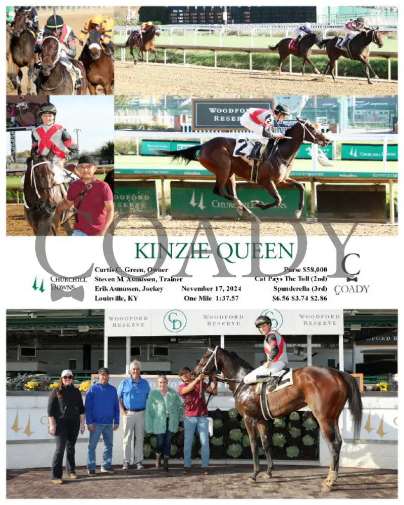 Kinzie Queen - 11-17-24 R05 Cd Churchill Downs