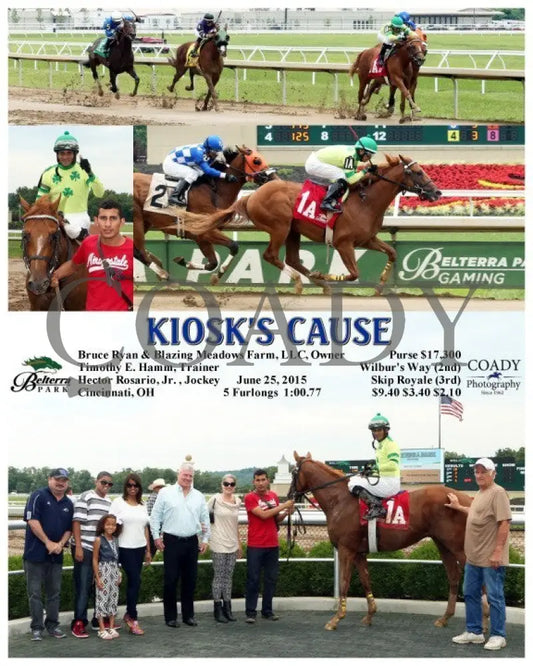 Kiosk’s Cause - 062515 Race 01 Btp Belterra Park