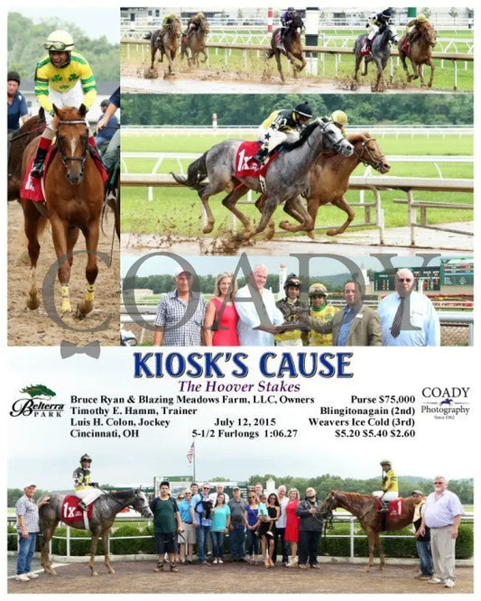 Kiosk’s Cause - 071215 Race 07 Btp Belterra Park