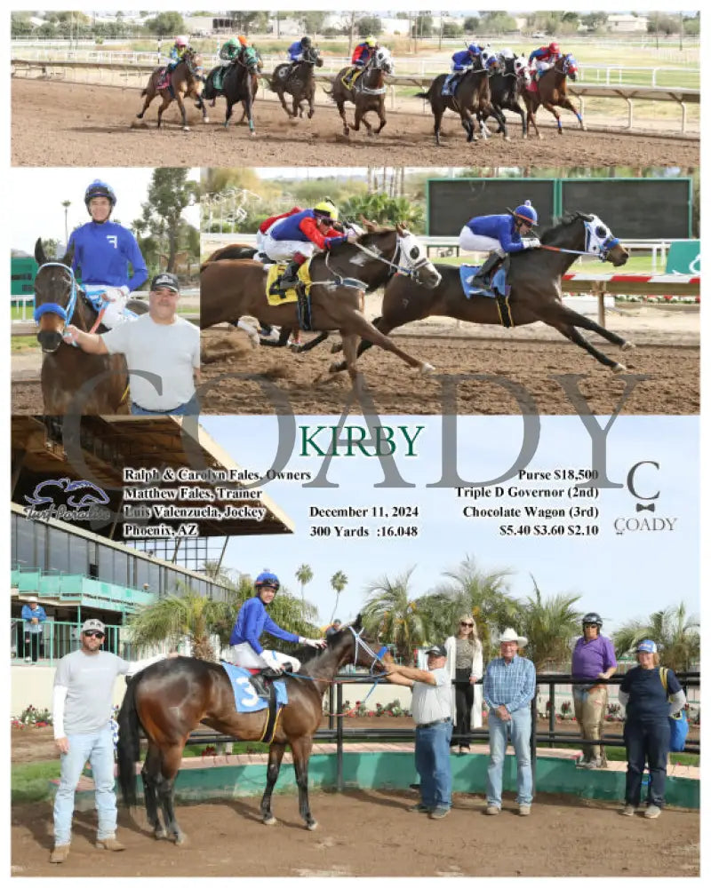 Kirby - 12-11-24 R01 Tup Turf Paradise
