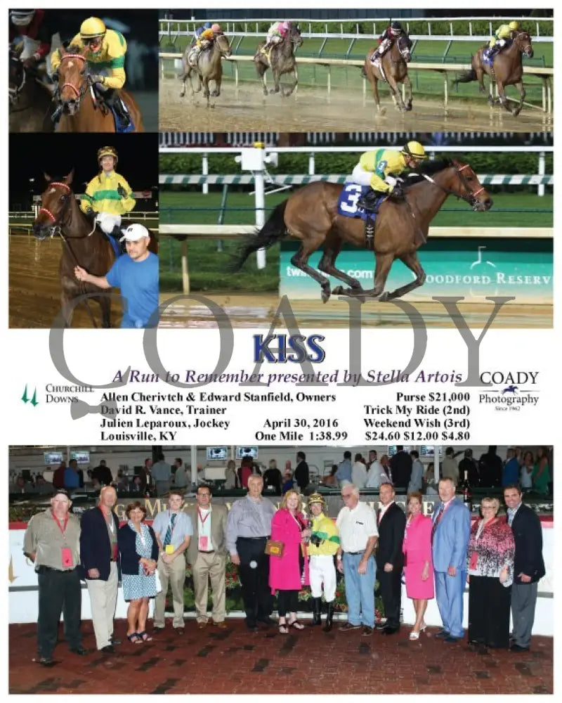 Kiss - 043016 Race 09 Cd Group Churchill Downs