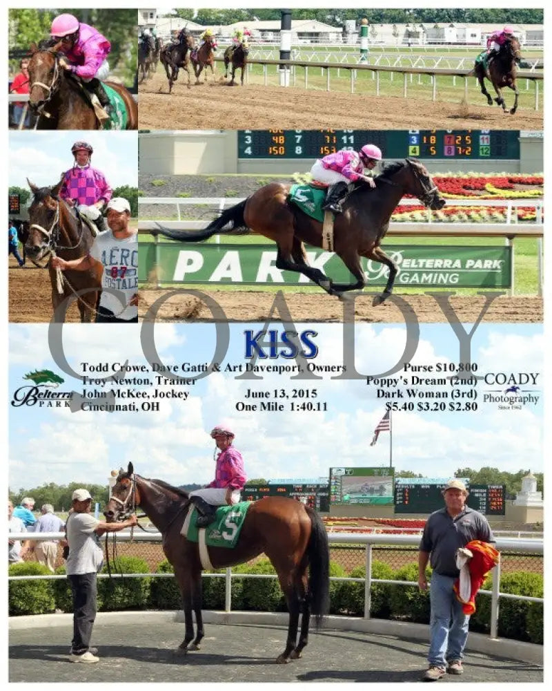Kiss - 061315 Race 06 Btp Belterra Park
