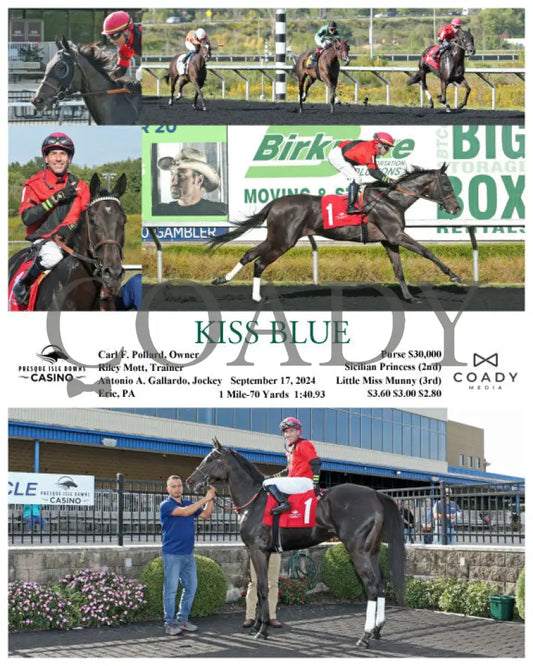 Kiss Blue - 09-17-24 R05 Pid Presque Isle Downs