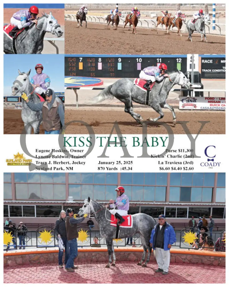 Kiss The Baby - 01-25-25 R02 Sun Turfway Park