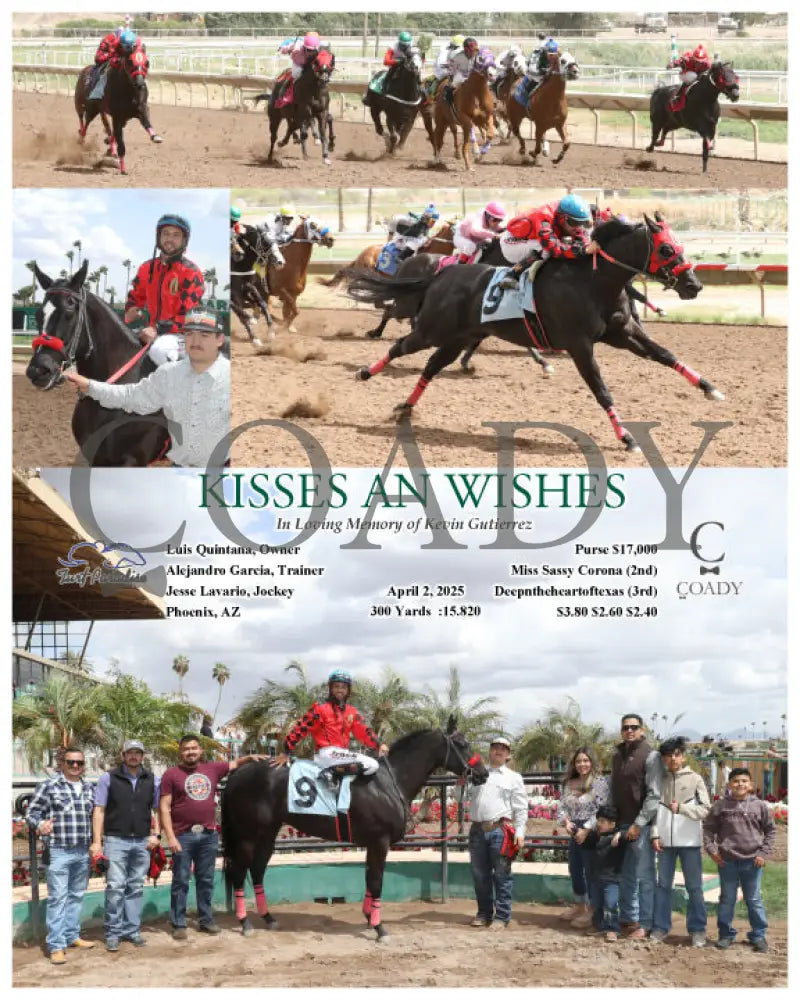KISSES AN WISHES - AQRA Derby Trials - 04-02-25 - R01 - TUP Turf Paradise